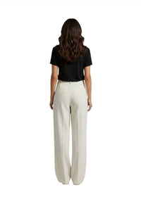 Repeat Cashmere - Round Neck Silk Blouse