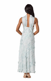 Astr - Ashley Halter Neck Maxi Dress