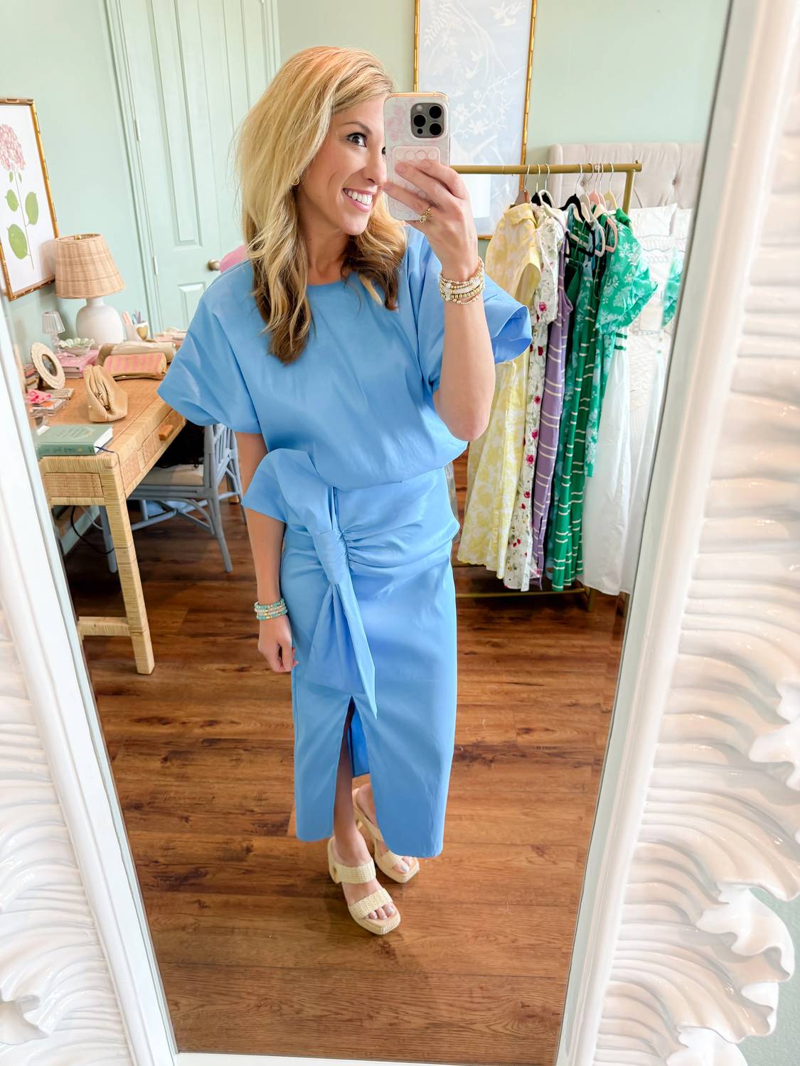 Adrienne - Margot Bubble Hem Top