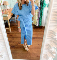 Adrienne - Margot Bubble Hem Top