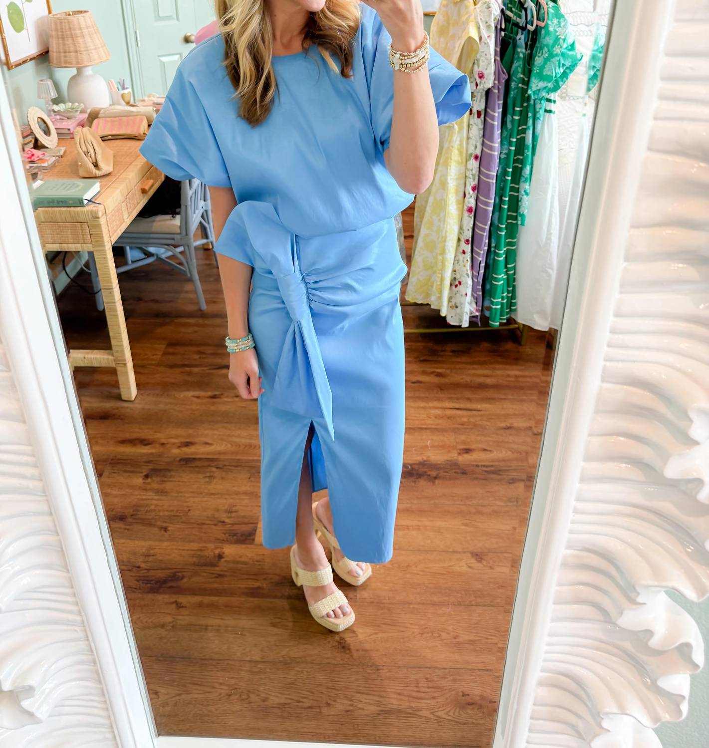 Adrienne - Margot Bubble Hem Top
