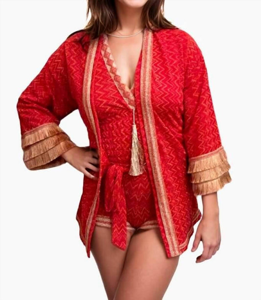 Pho Firenze - Short Knit Kimono