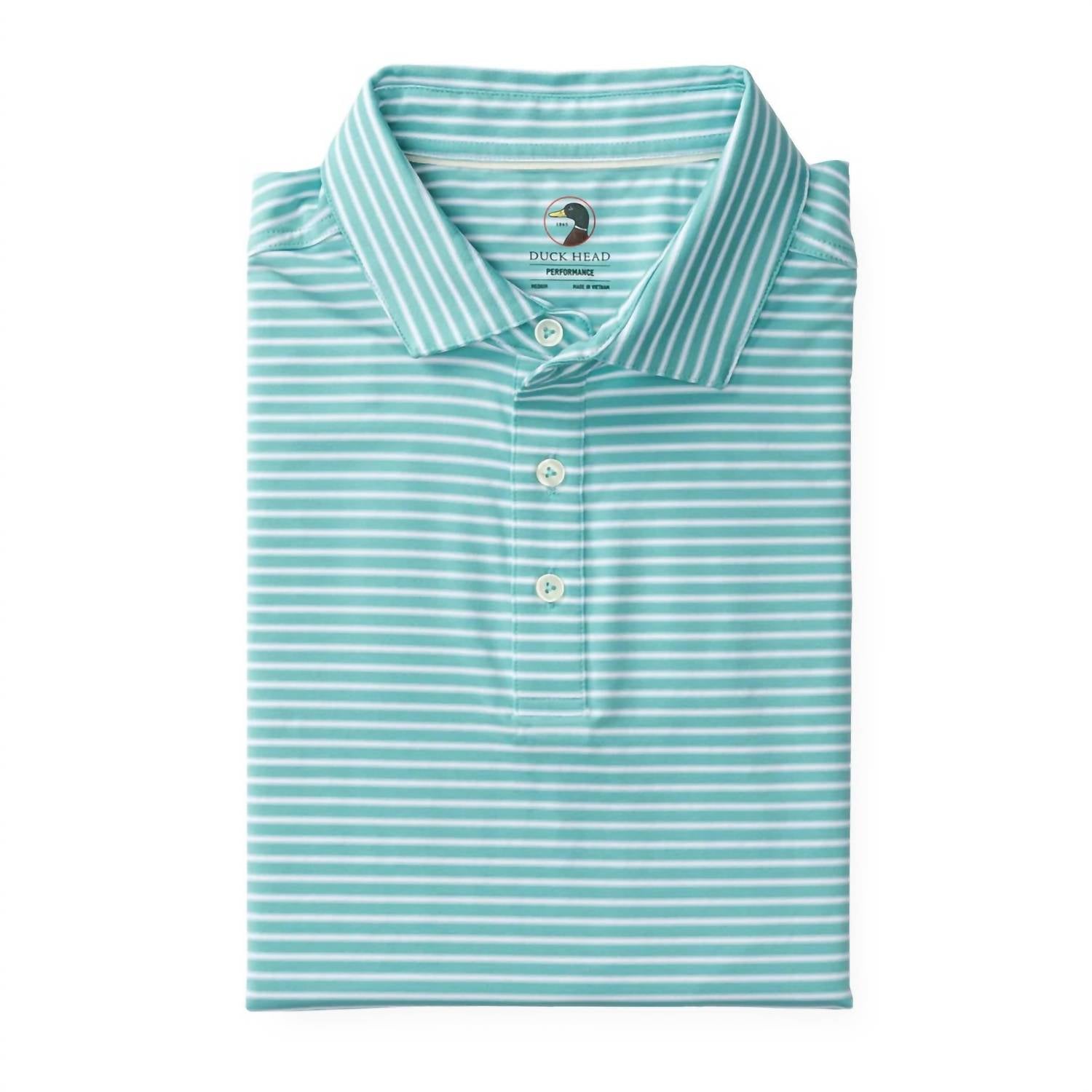 Duck Head - Short Sleeve Long Drive Performance Polo