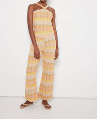LISA TODD Women's Summerscape Pant in dream - women's pants - detail view