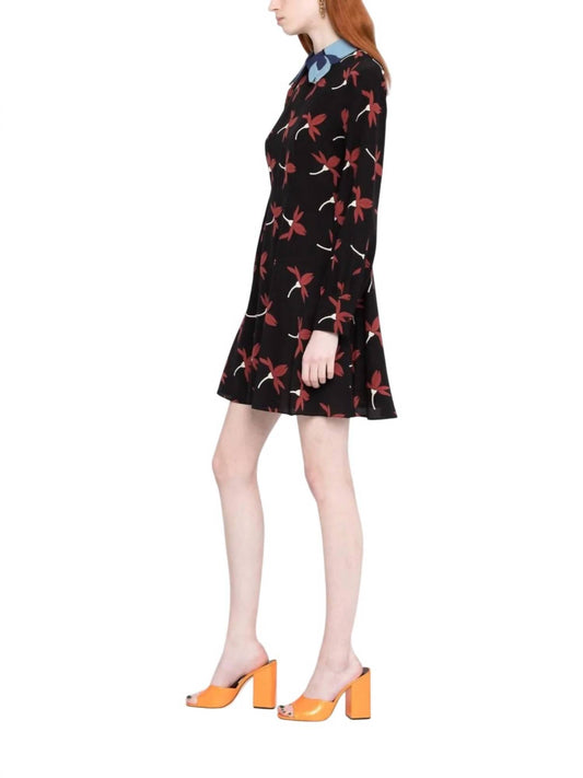 Valentino - Floral Print Mini Dress