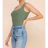 Allie Rose - Lily Square Neck Bodysuit