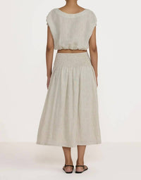 Laude The Label - Smocked Easy Skirt
