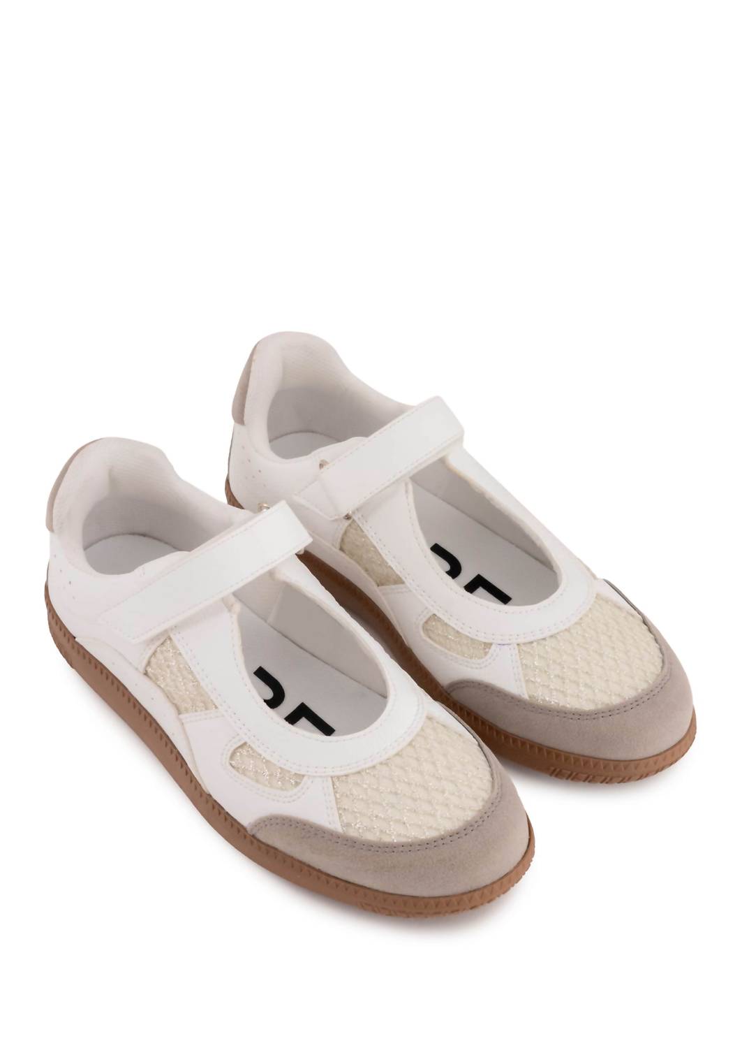 Andrea Women's Leather Sneakers in white - women's sneaker - alternate view