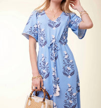 Spartina 449 - Blakelynn V-neck Tiered Midi Dress