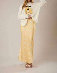 Sunday Edition - Lemon Graphic Sweater