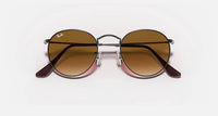 Ray Ban - Round Flat Lenses Medium Non Polarized Sunglasses Rb3447n 004/51