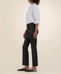 Kut From The Kloth - Kelsey Coated High Rise Ankle Flare Pants