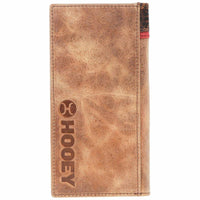 Hooey - Men's Whip Smooth Rodeo Wallet With Aztec Print And Logo Rivet
