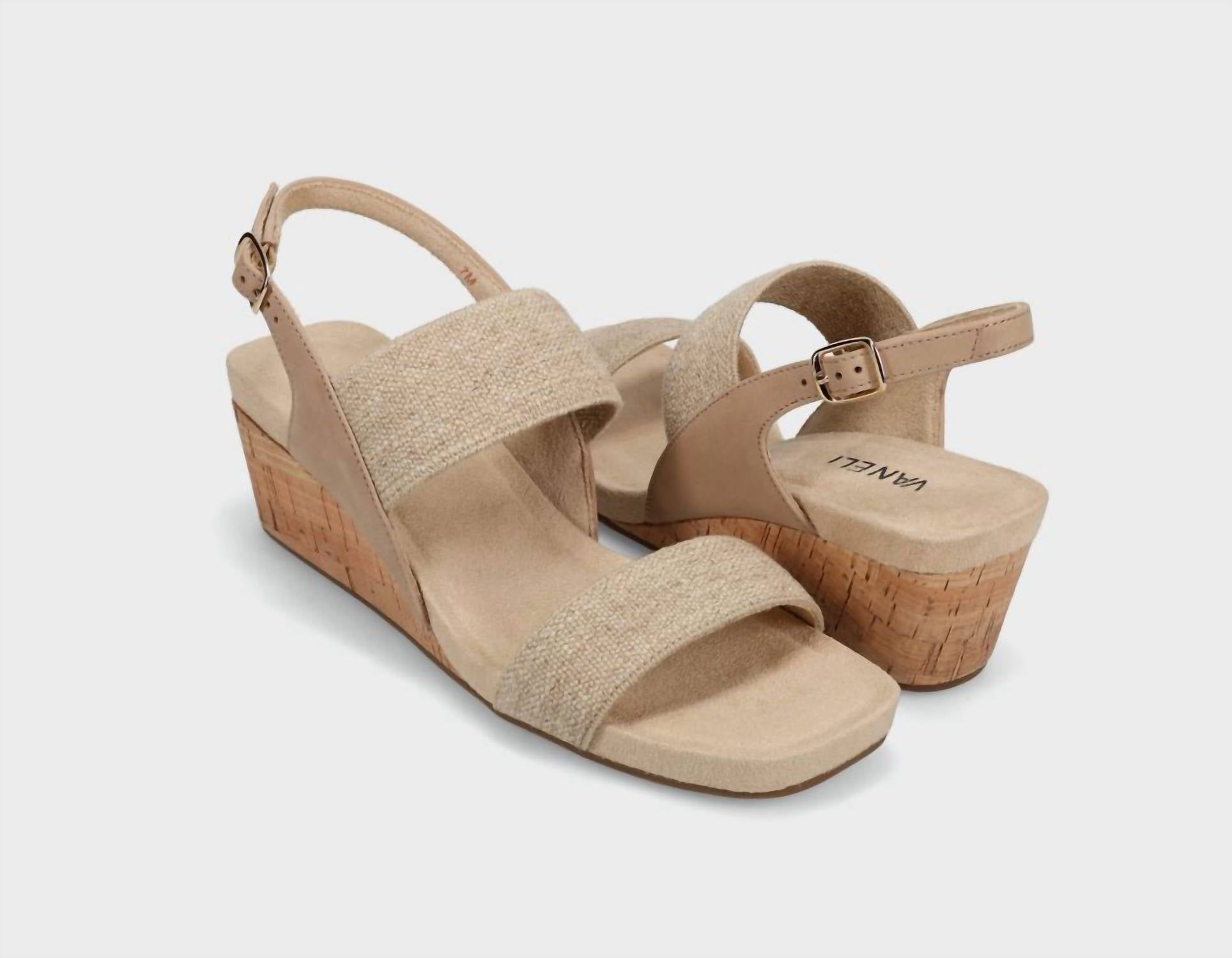 Vaneli - Women's Catlee Wedge Sandals