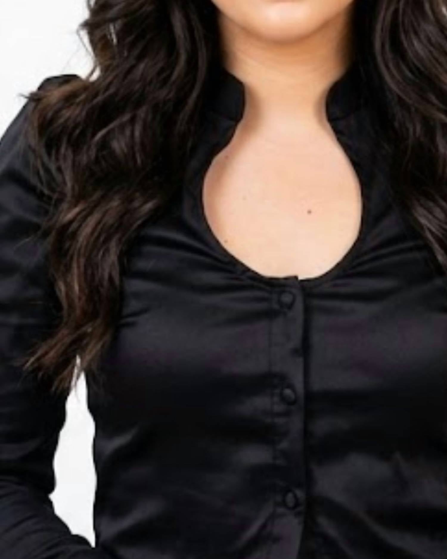 The Shirt - Giovanna Cropped Shirt