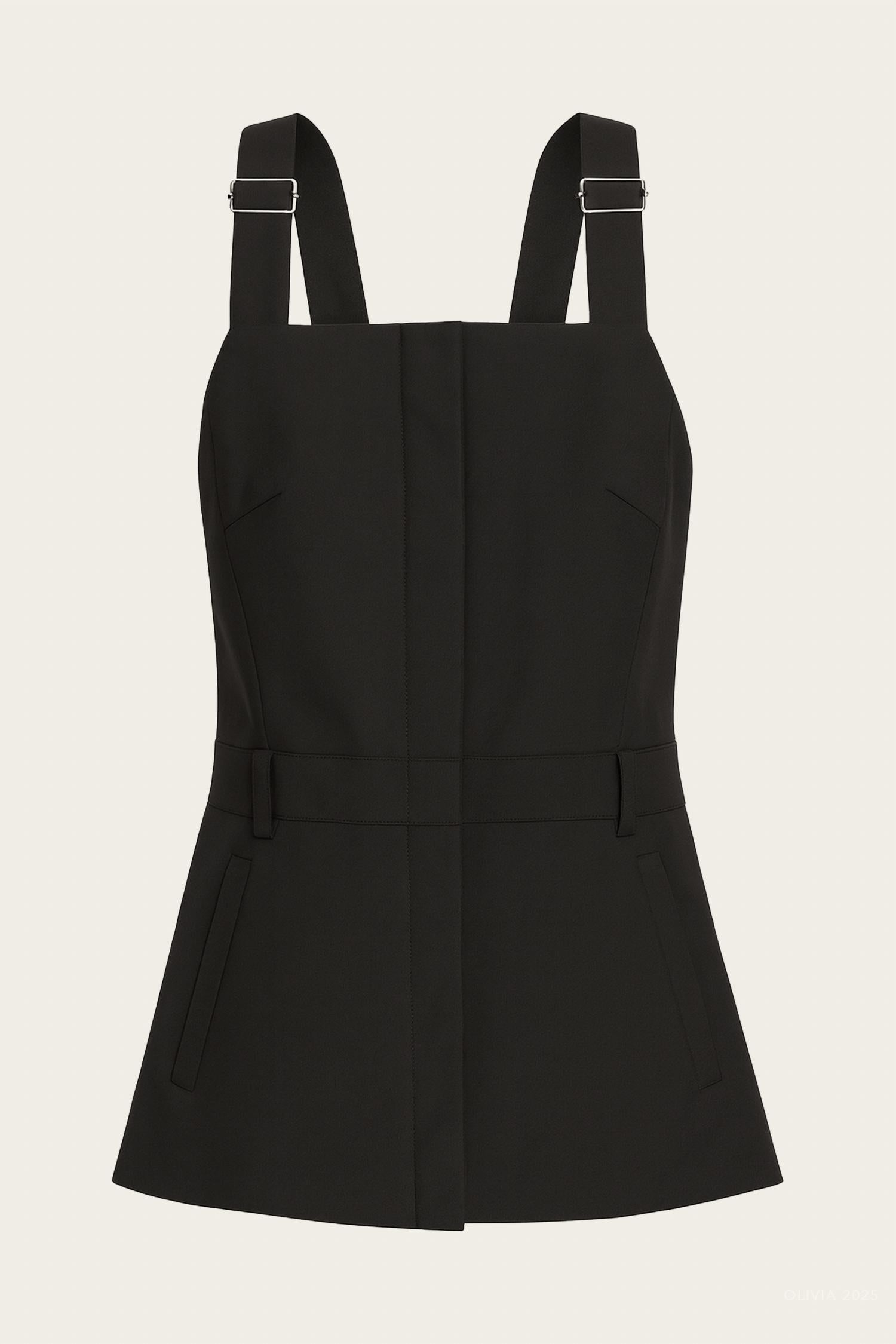 Tibi - Recycled Tropical Wool Overall Top
