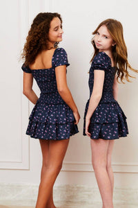 Theme - Lexi Cap Smocked Dress