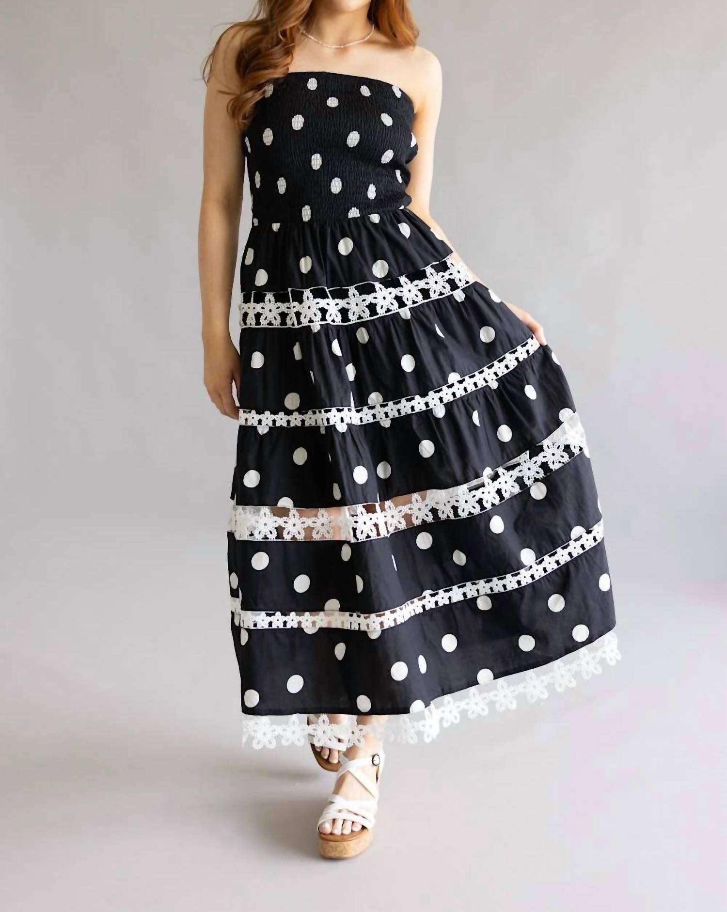 Strut & Bolt - Clarie Polka Dot Dress
