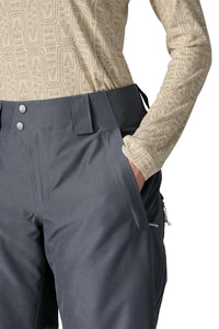 Patagonia Insulated Powder Town Pants in smolder blue - women's pants - view 4
