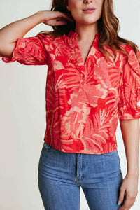 Laroque - Betsy V-neck Blouse - Plus
