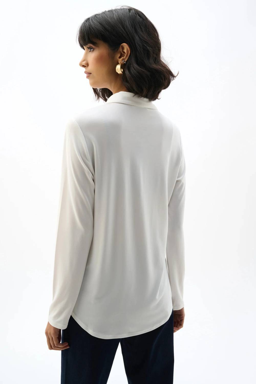 Joseph Ribkoff - Button Front Long Sleeve Top