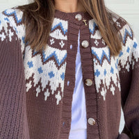 Le Lis - Nordic Print Cardigan