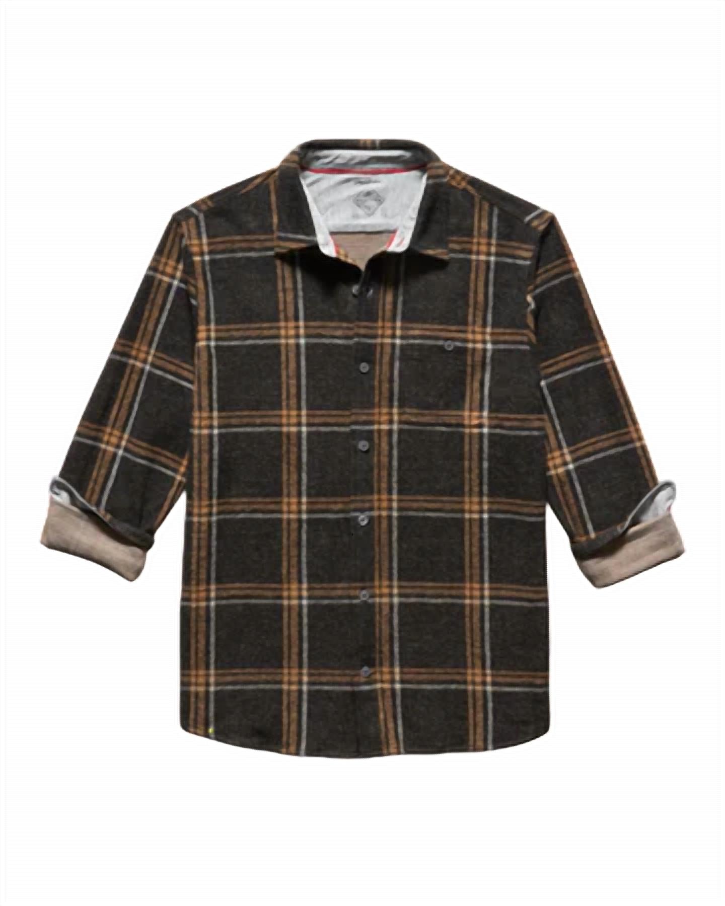 Flags & Anthem - Long Sleeve Hero Knit Flannel Shirt