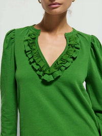 Nation Ltd - Valita Split Neck Top