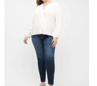Judy Blue Super Stretchy & Soft Non Distressed Skinny Jeans in dark wash - women's jeans - view 4