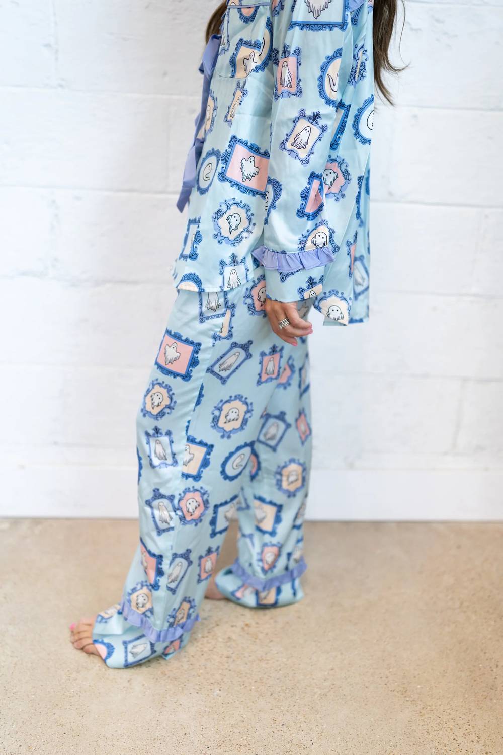 Peach Love - Spooky Ghost Pajama Pants