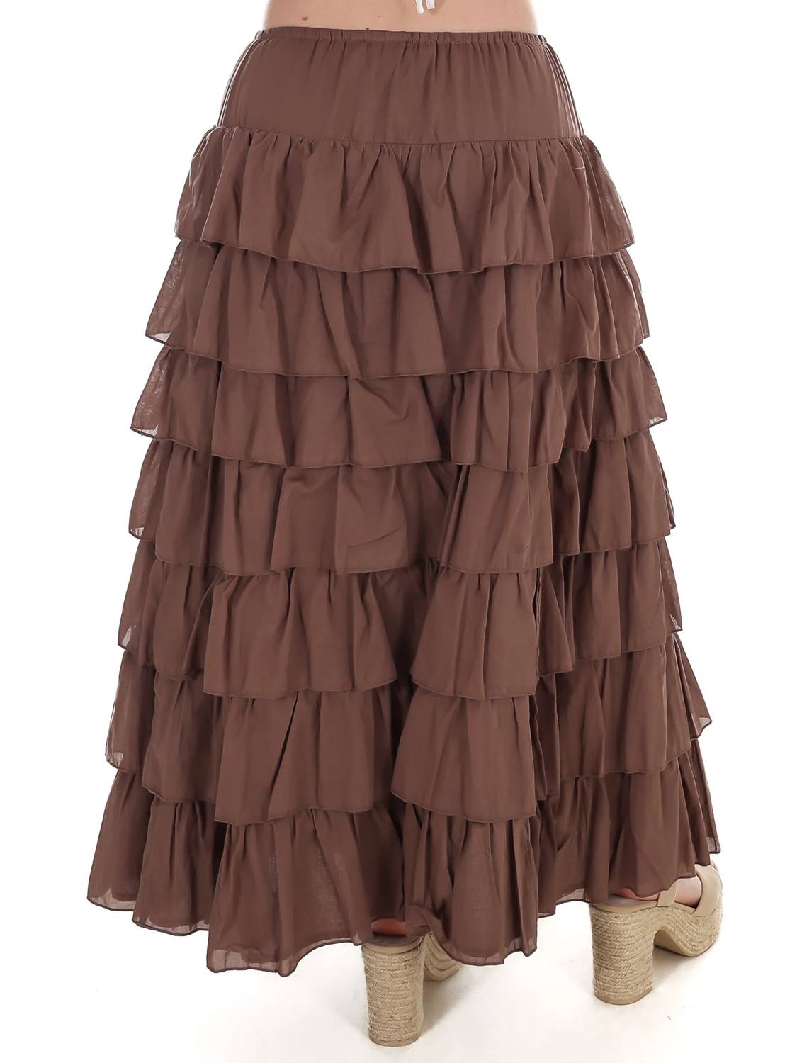 Mustard Seed - Wish I Knew You Ruffle Maxi Skirt
