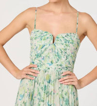 Astr - Bayley Pleated Midi Dress