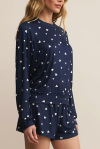 Z Supply - Classic Heart Long Sleeve Top