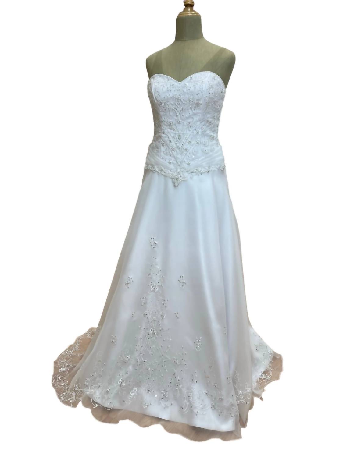 Mary'S Bridal - Women's Off Shoulder Bridal Dress