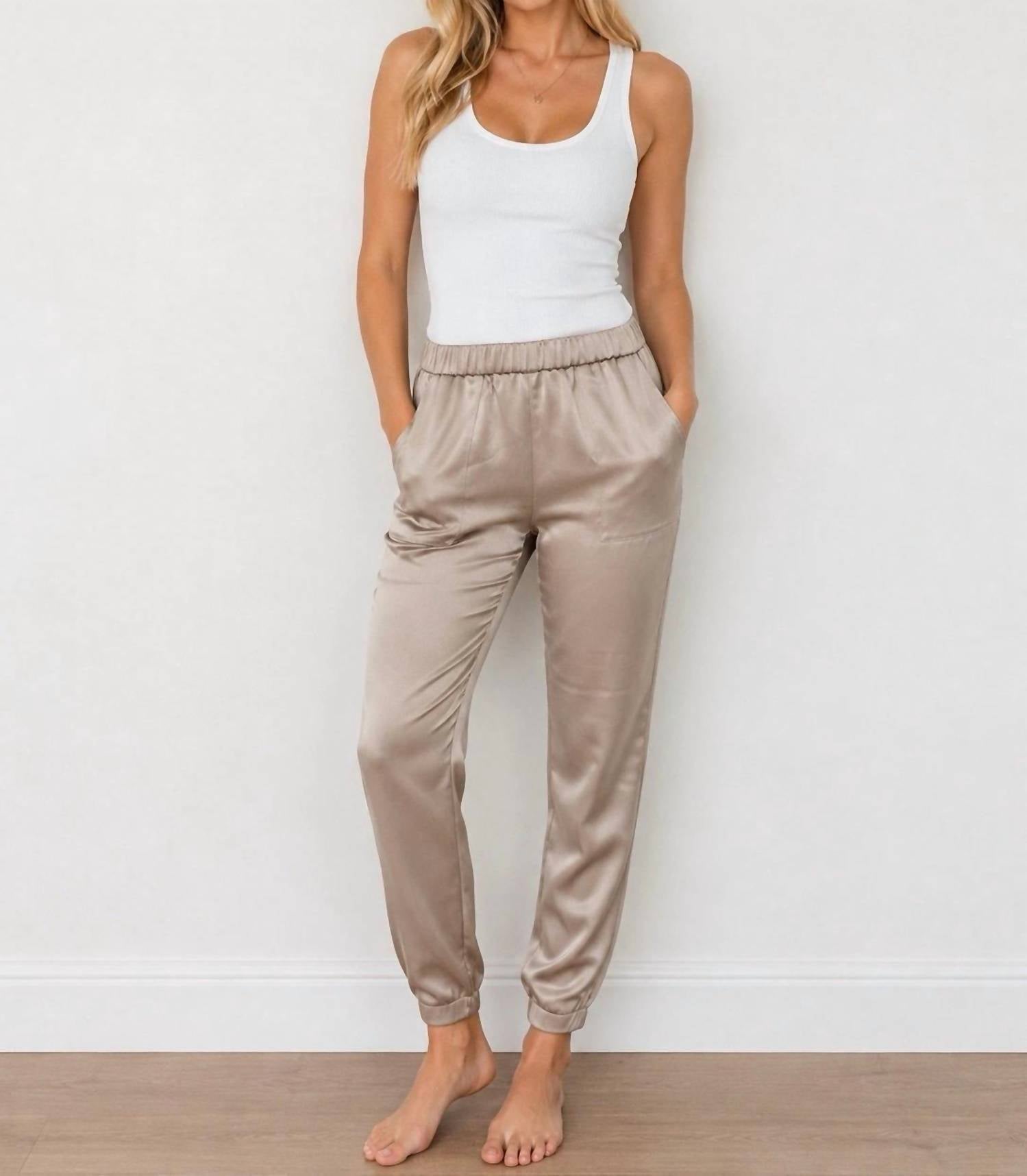 Theory - Satin Joggers