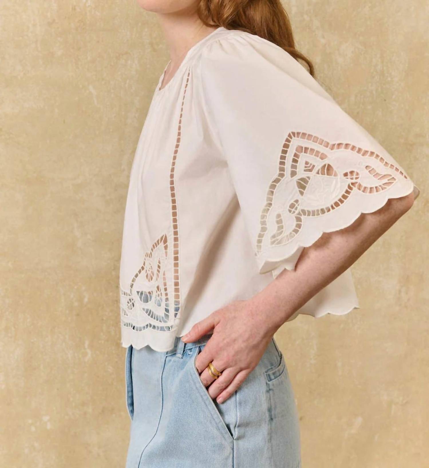 Louise Misha - Louvia Poplin Blouse