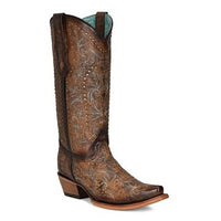Corral - Women's 13" Embroidered Snip-toe Cowgirl Boot