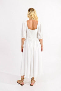 Molly Bracken - Swoon Me Long V-neck Dress