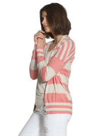Striped Cotton Cardigan