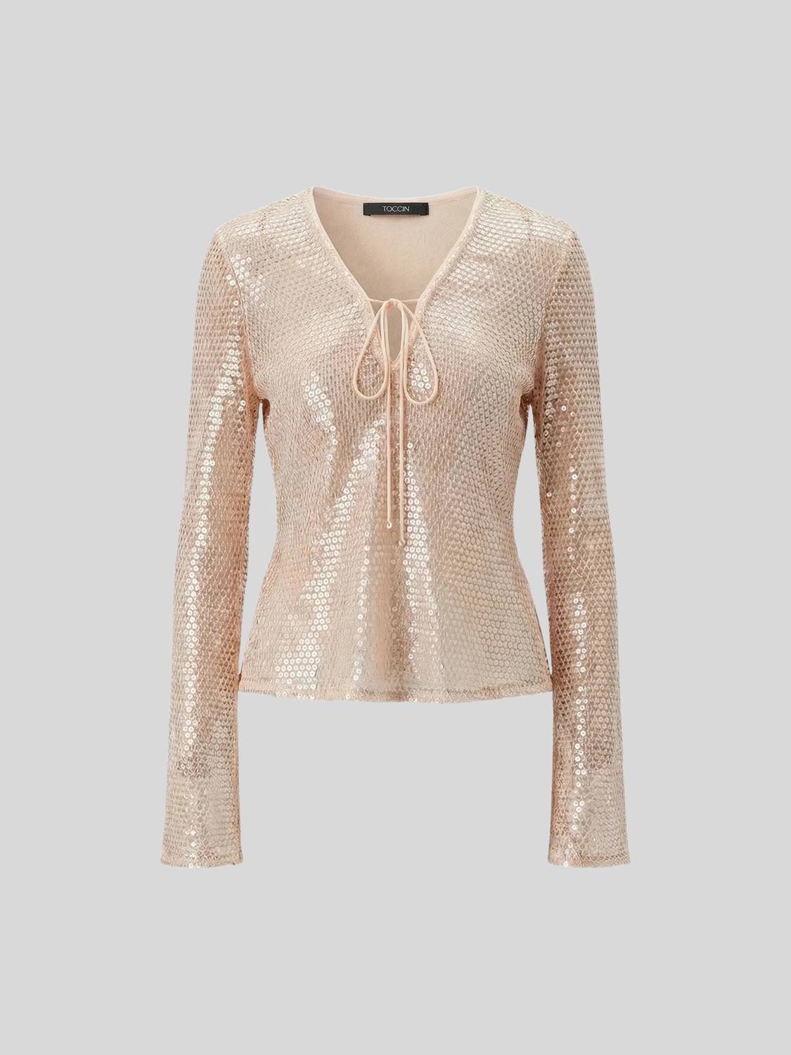 Toccin - Zuri Sequin Top