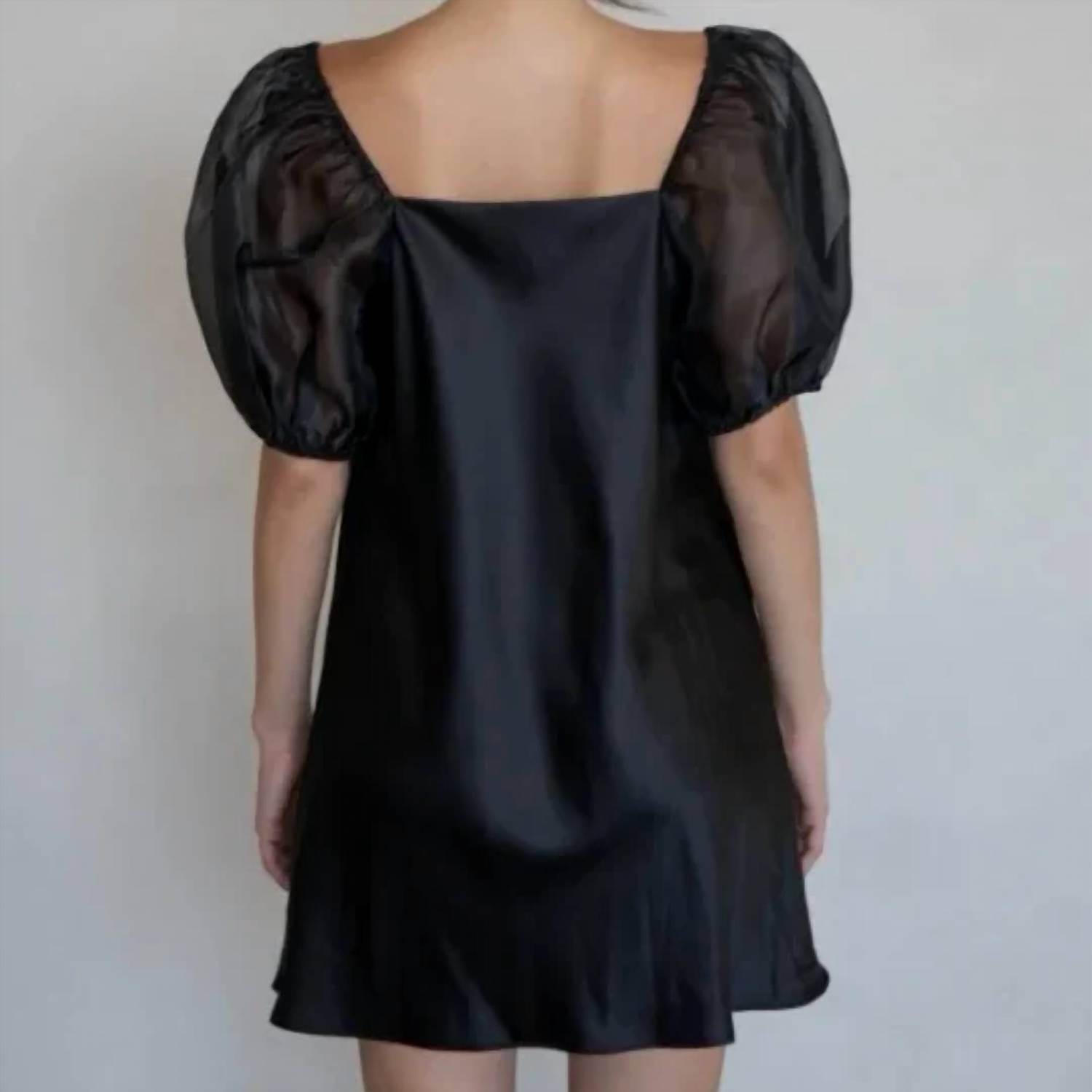 Things Between - Olivia Satin Mini Dress