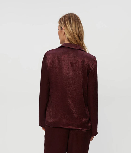 Michael Stars - Paula Hammered Satin Blazer