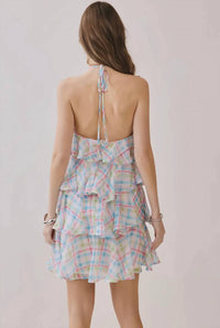 Tcec - Pastel Dreams Tiered Ruffle Dress