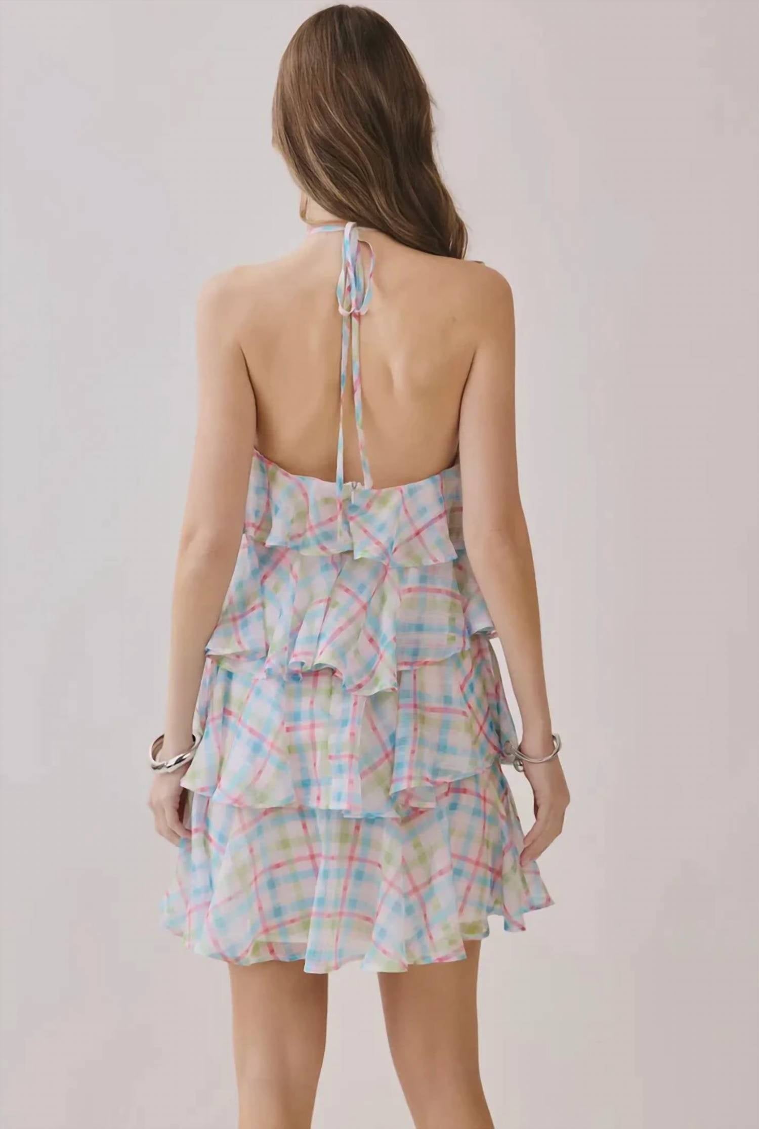 Tcec - Pastel Dreams Tiered Ruffle Dress