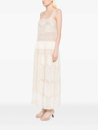 Zimmermann - Acacia Lace Trim Midi Dress