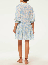 Misa Los Angeles Nita Dress in patmos sky - women's dress - alternate view