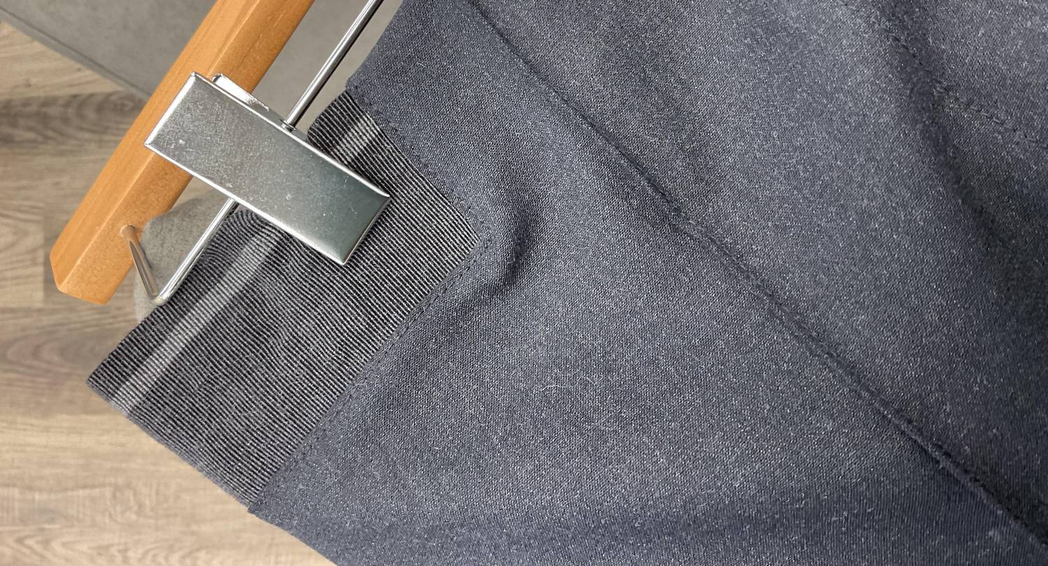 Lorena Antoniazzi - CHARCOAL TEPERED WOOL PANT