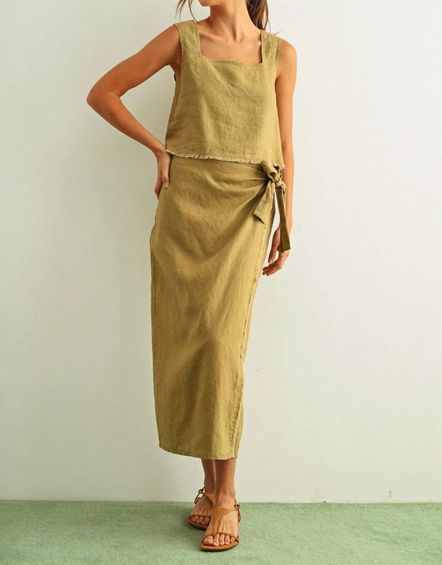 Deon - Linen Tank