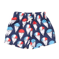 PINK CHICKEN Boy's Swim Trunks in snow cones - kids' shorts