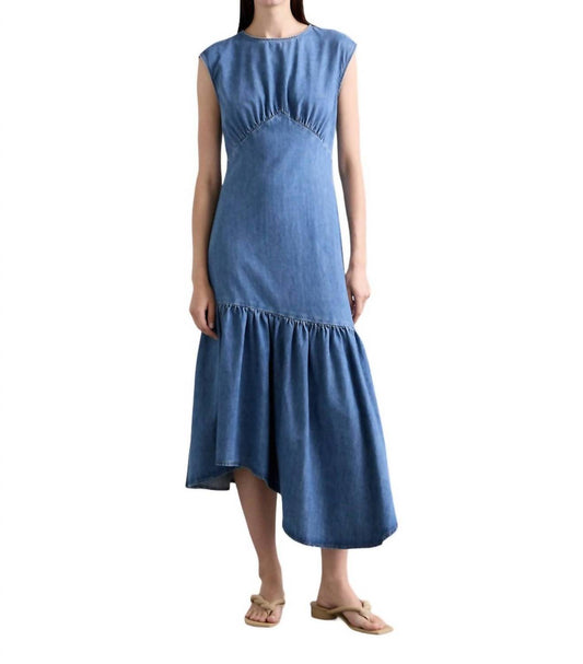 Frame - GATHERED TIER HEM DRESS